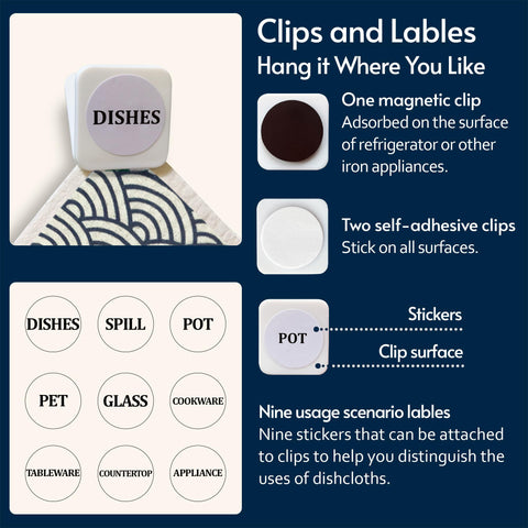 Reusable design reduces waste by replacing disposable paper towels.