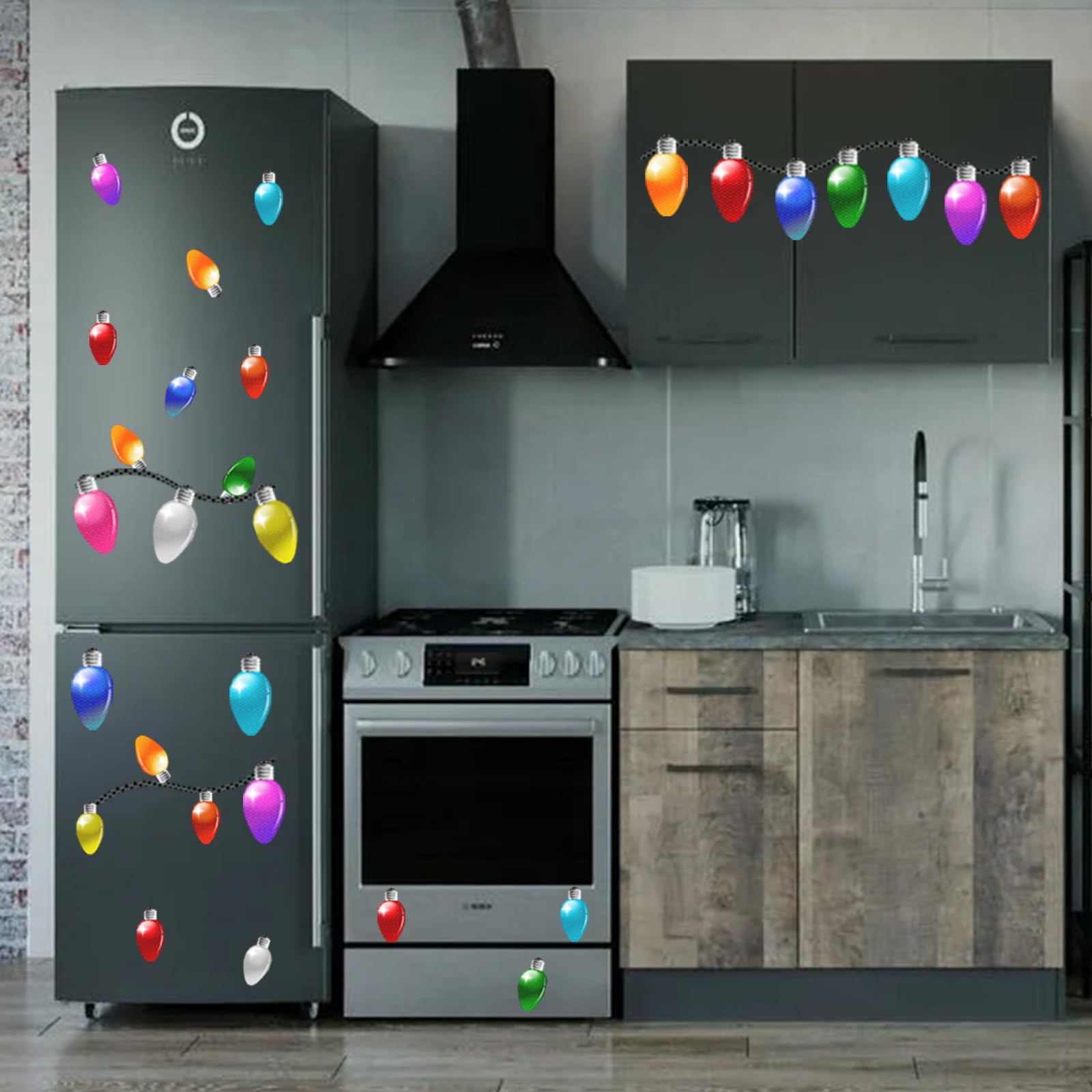 Euoloar magnets suit refrigerators, dishwashers, and metal surfaces.