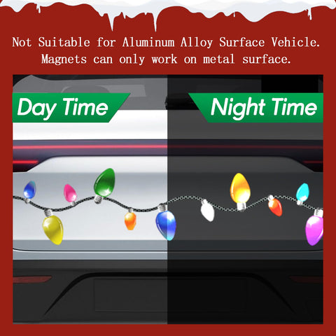 Euoloar reusable magnets for long-lasting holiday setups.