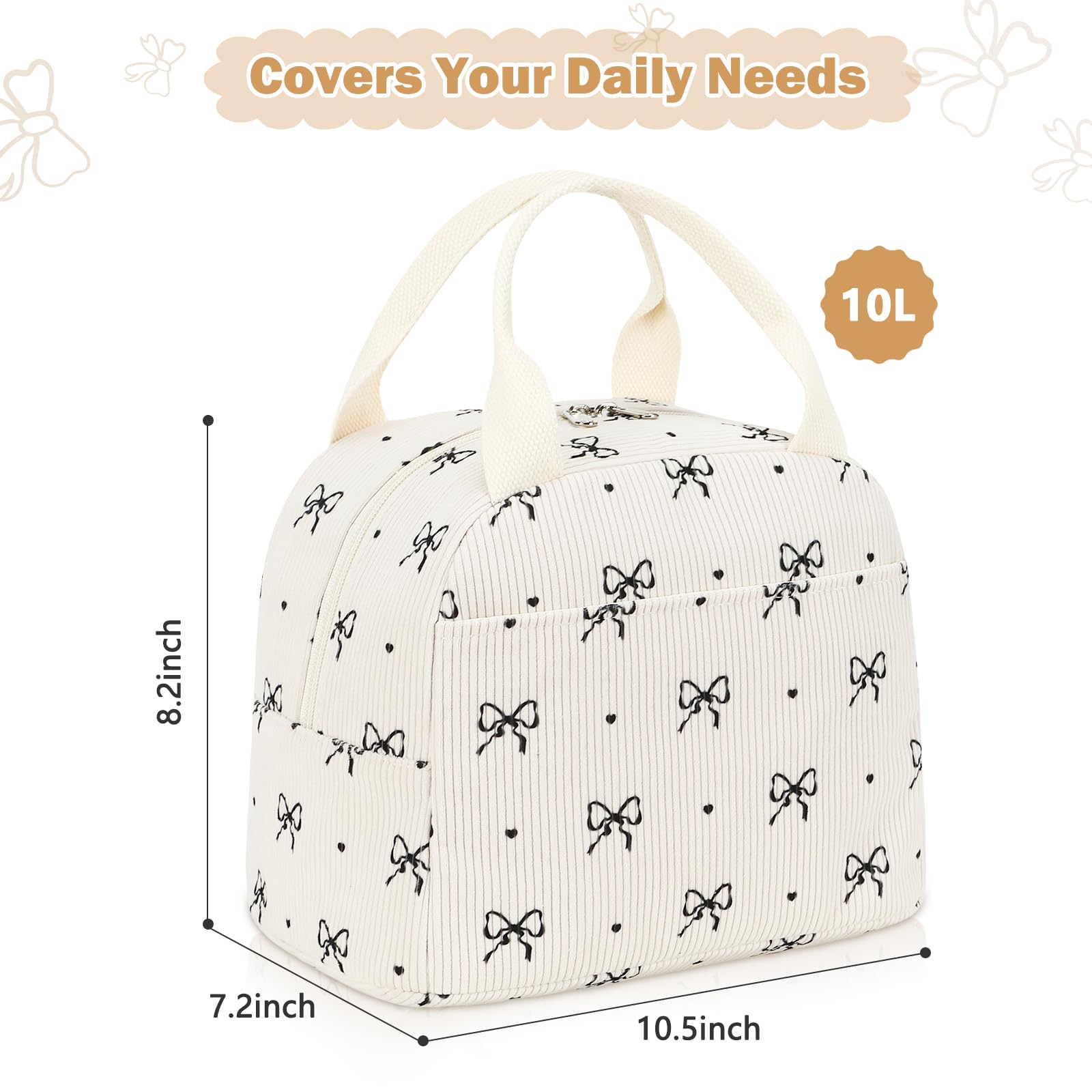 EurCross lunch bag shows two-bento compatibility for neat, organized school or commute meals.