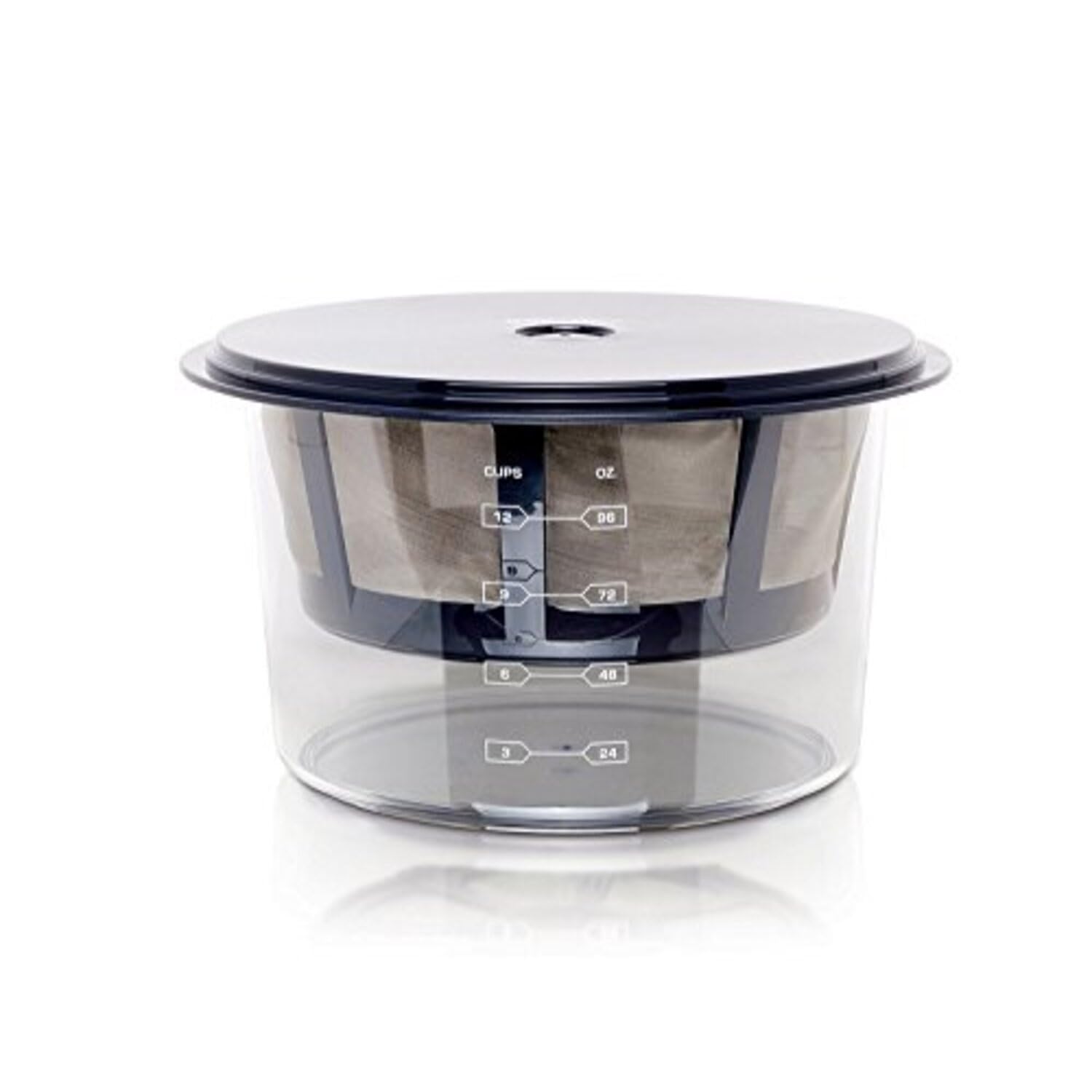 Euro Cuisine GY60 Greek Yogurt Maker with stainless steel strainer for rich, creamy yogurt.