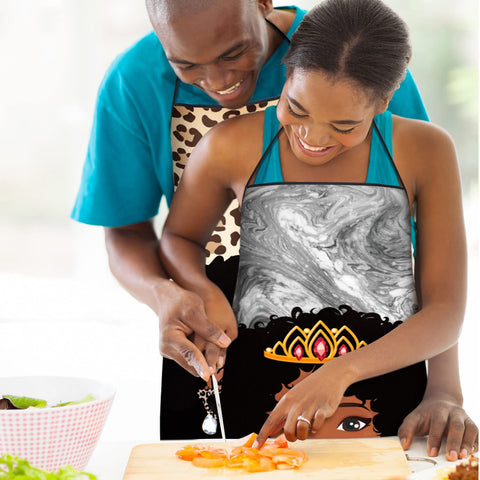 Eurzom apron keeps clothes clean during messy kitchen or art projects