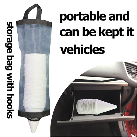 Euslbak 100-pack paper funnels deliver ample supply for frequent oil changes.
