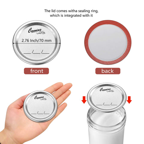 EvaHab airtight seal closeup showing secure fit for freshness