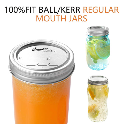 EvaHab anti-rust lids for canning replacing rusted tops