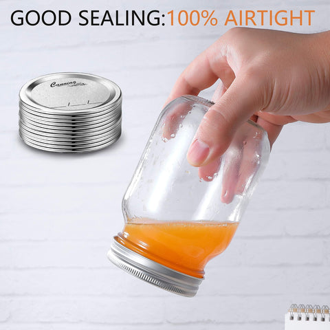 EvaHab labelling-ready metal lids accepting markers for easy labeling