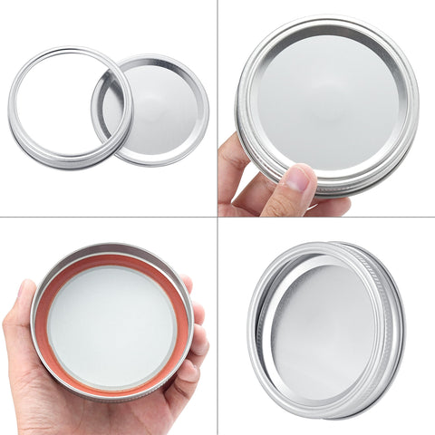 EvaHab lid-seal demonstration showing airtight seal on jar