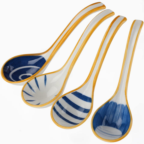 Evannt porcelain spoon set adds practical elegance to any dining