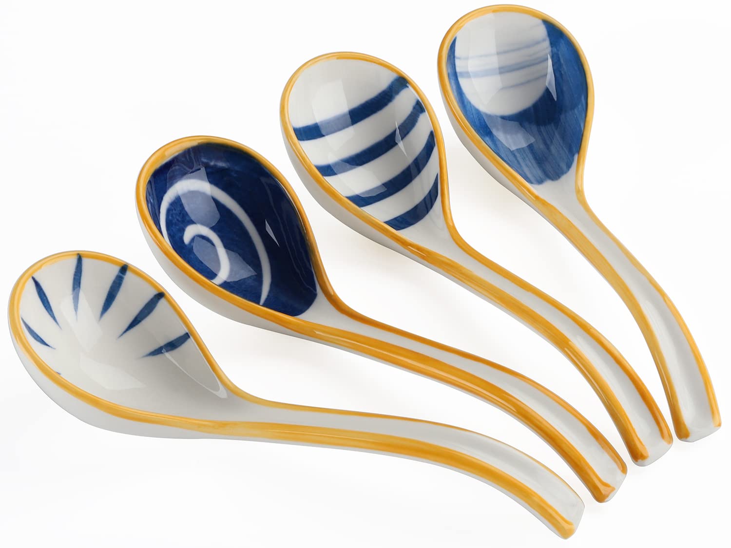 Evannt curved-grip spoon, comfortable to hold during hot soups
