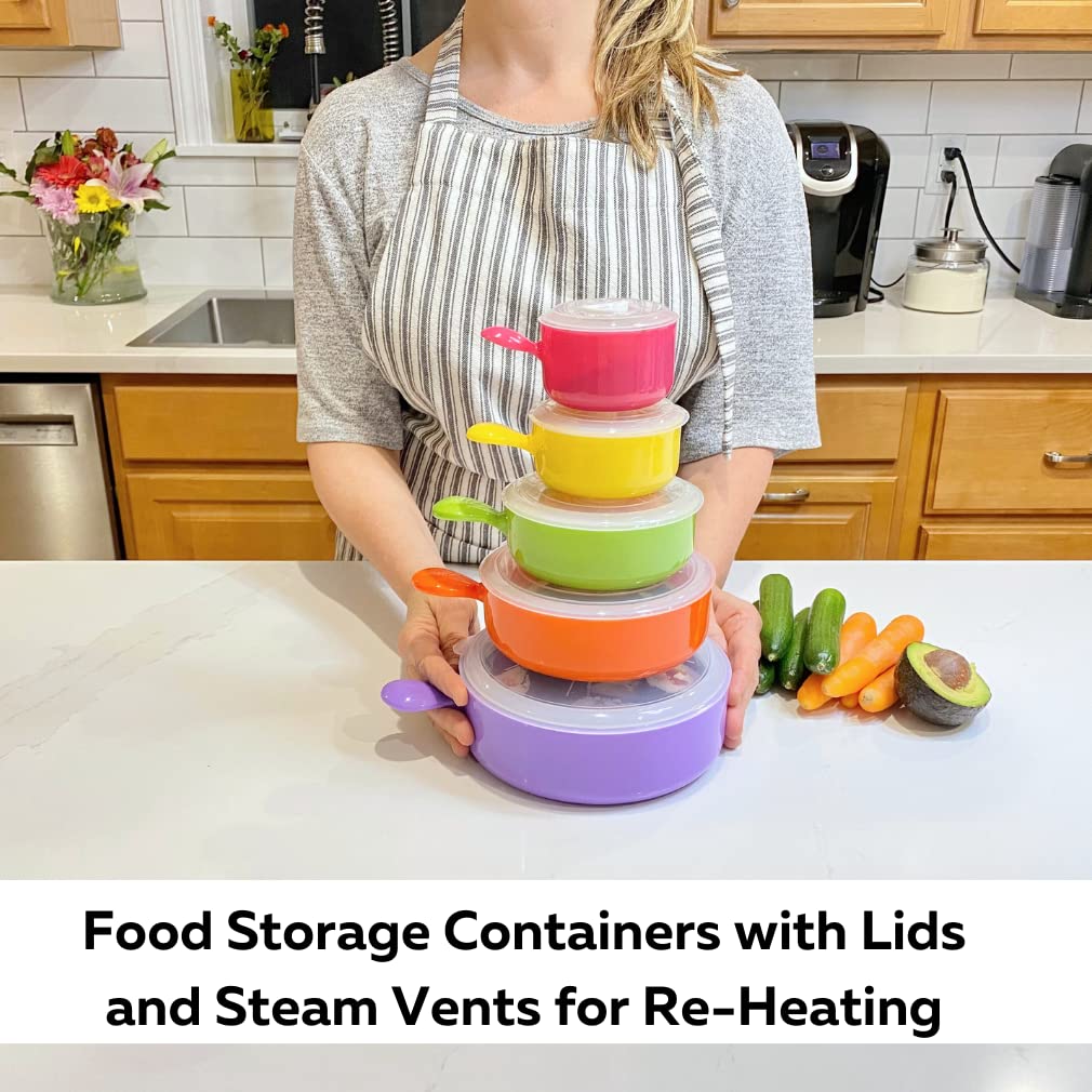 Evelots stay-cool handles highlighted for safe handling after heating