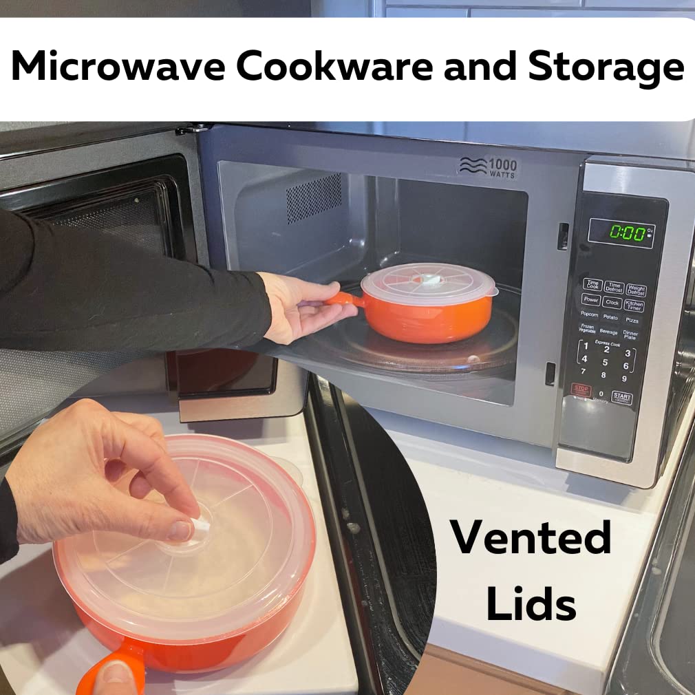 Evelots BPA-free plastic bowls shown in assorted sizes for versatile use