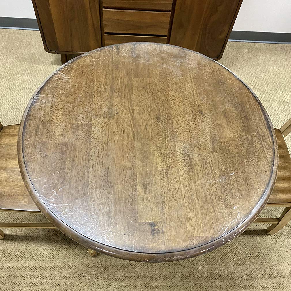 Evelots fits 45-56 inch round tables with elastic edge.