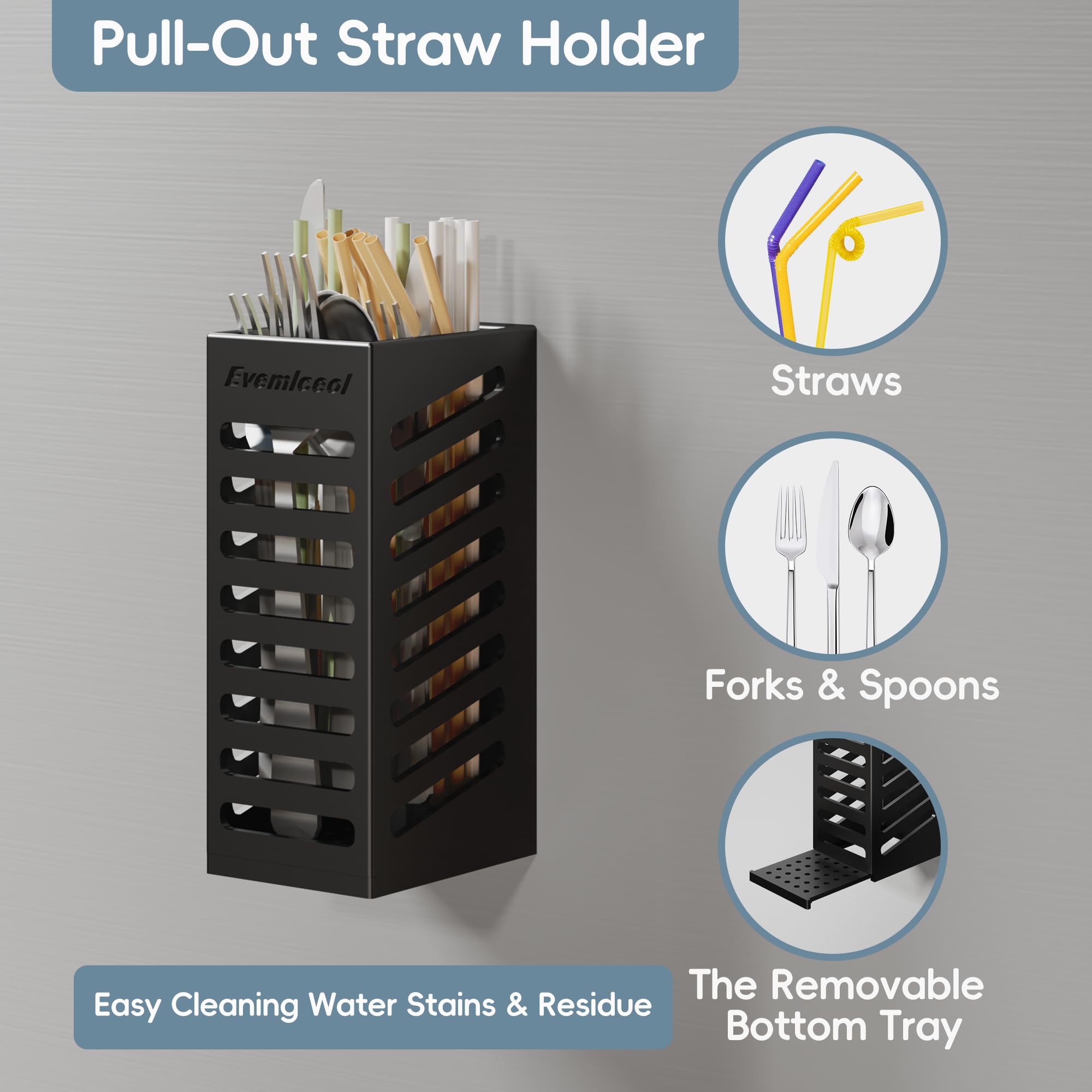 Evemlceol two-pack system offers versatile mounting options.