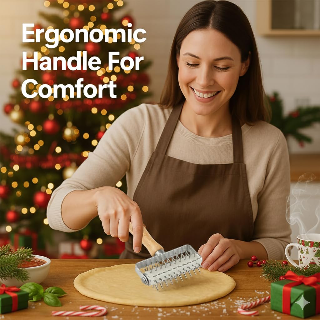 EVEDMOT wooden-handle dock tool with comfortable grip
