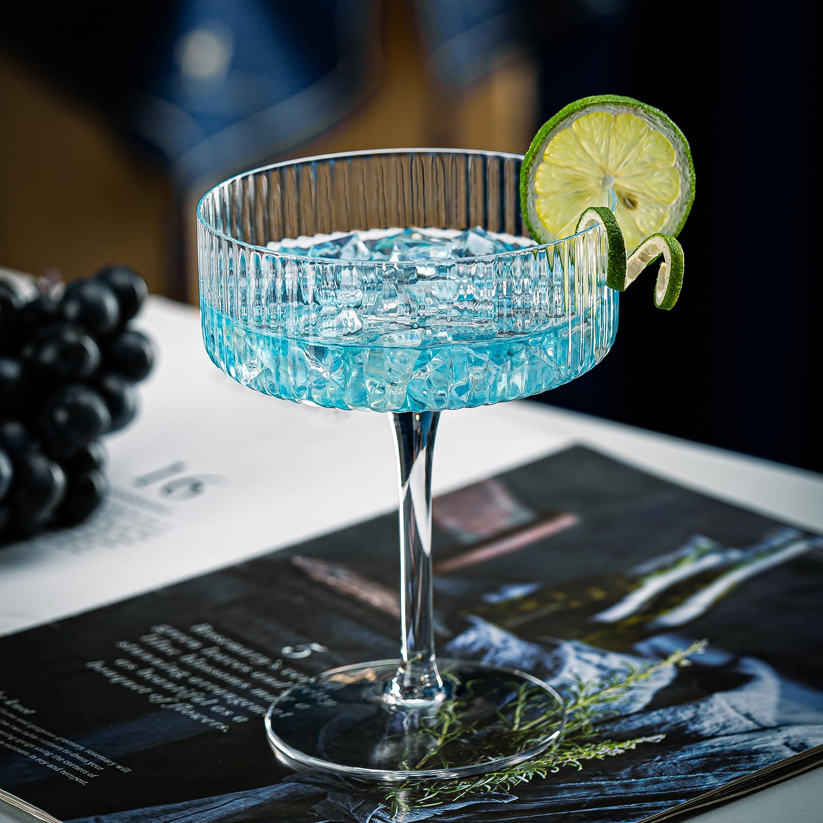 Eventpartener 10oz stem cocktail glassware great for cocktails.