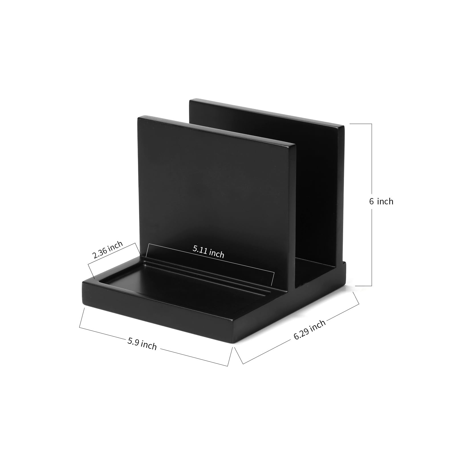 EVERBBKING napkin holder with salt and pepper shakers demonstrates compact storage for busy tables.