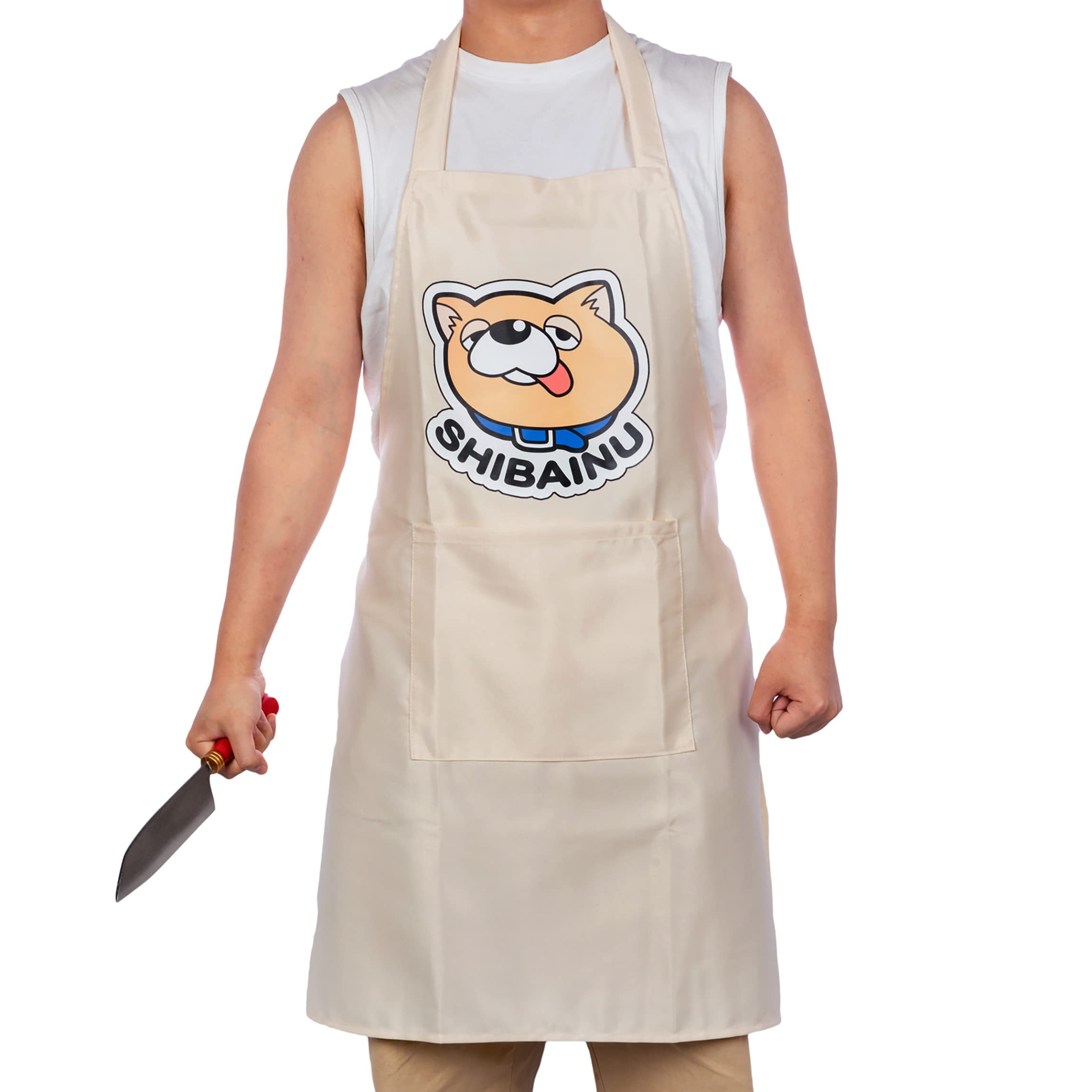 Evere Anime Apron with adjustable straps for a comfortable fit.