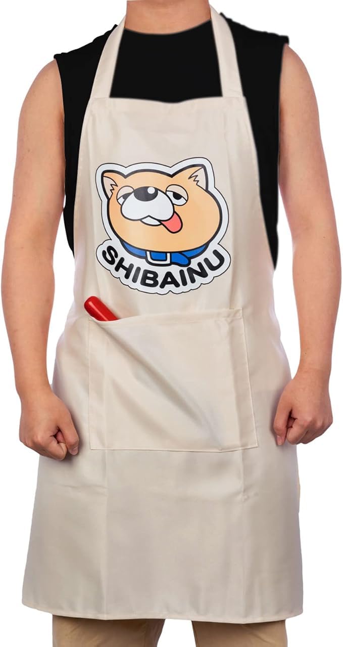 Evere Anime Apron made with waterproof fabric to resist splashes.