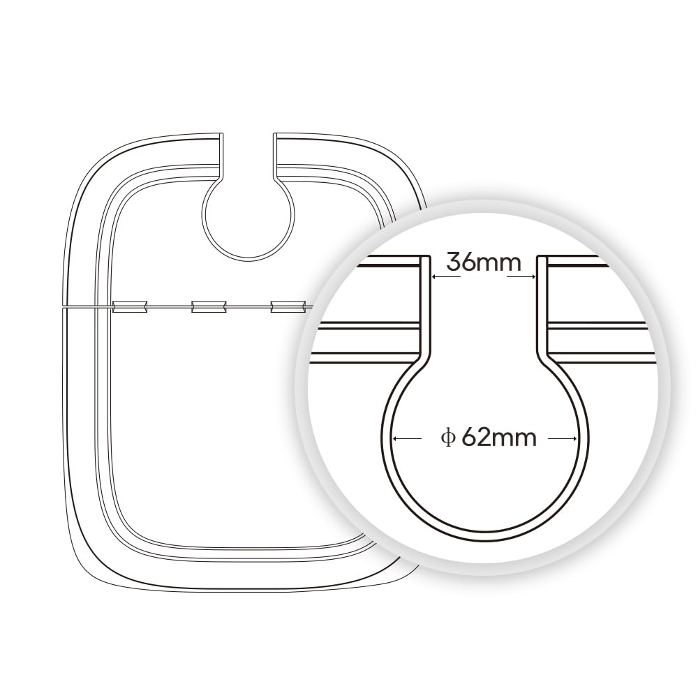 EVERIE collapsible hinged lid with 100,000-use durability supports long, unattended cooks.