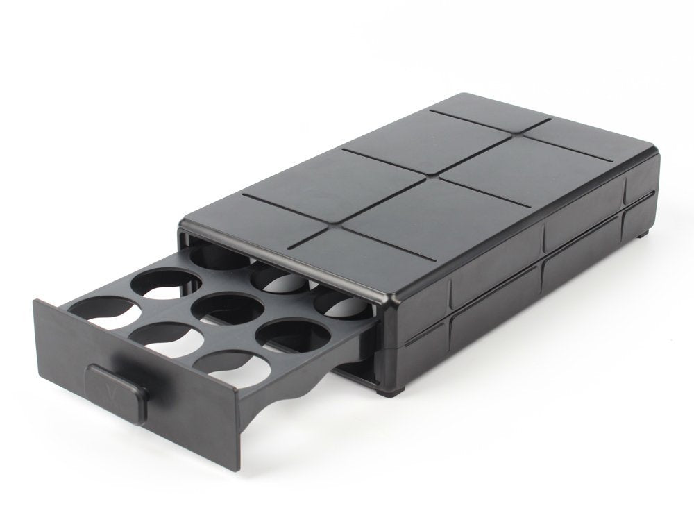 EVERIE drawer glides smoothly for easy pod retrieval