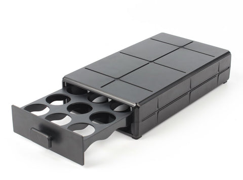 EVERIE drawer glides smoothly for easy pod retrieval