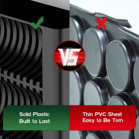 EVERIE durable plastic drawer resists stains and cleans easily