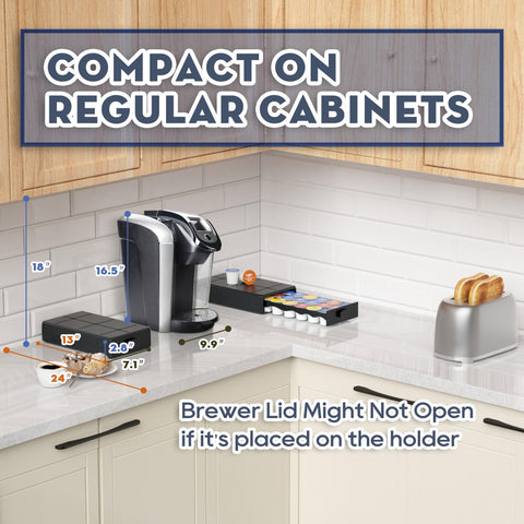 EVERIE organized pod storage keeps kitchen tidy and efficient