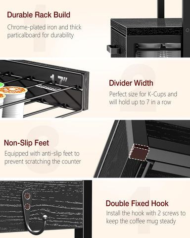 Evermagin compact K‑cup holder ideal for small kitchens.