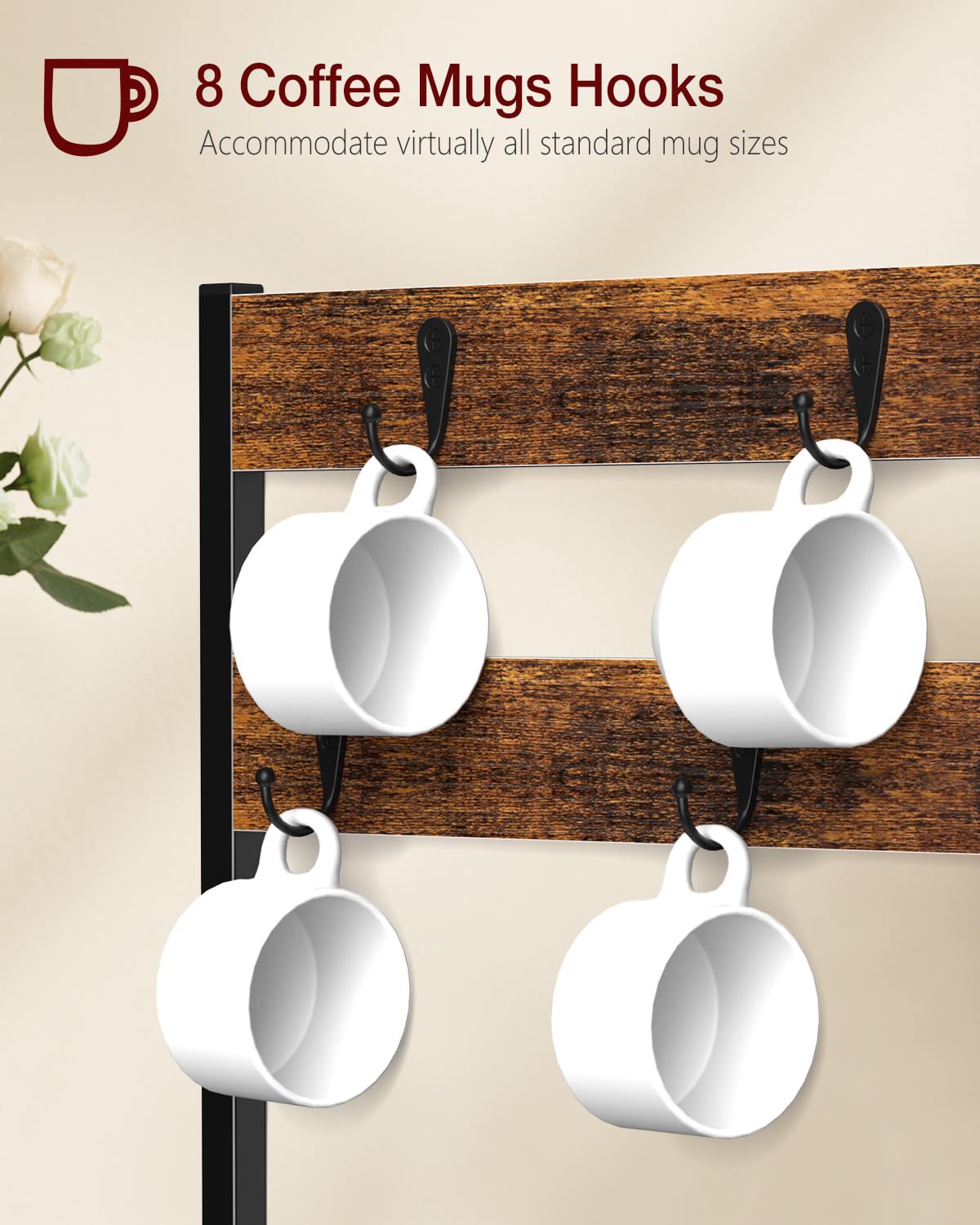 Evermagin K Cup Holder compact countertop design fits small kitchens and busy mornings