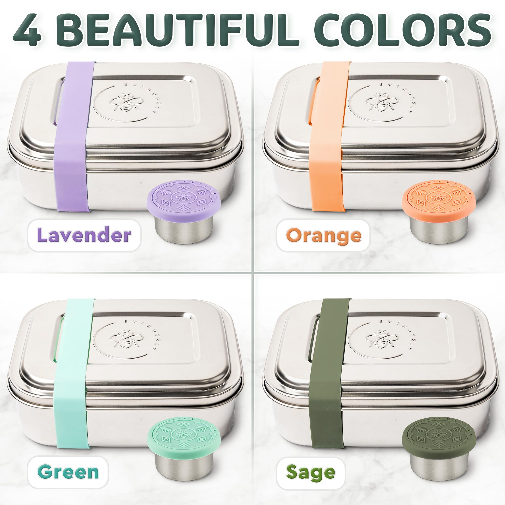 Everusely portable lunch solution for busy days at work or trips