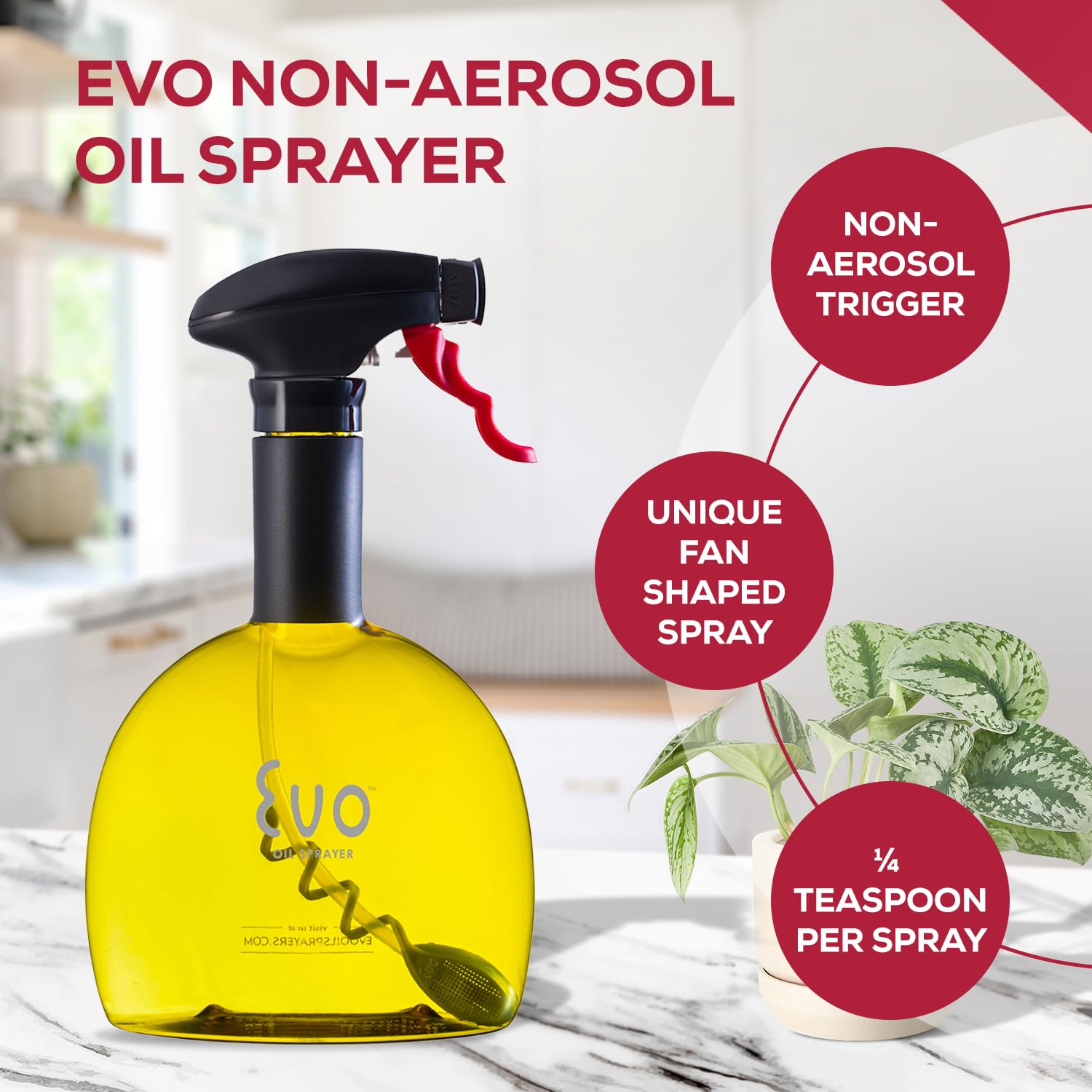 Evo Original flavor-filter-dip-tube prevents clogs during seasoning