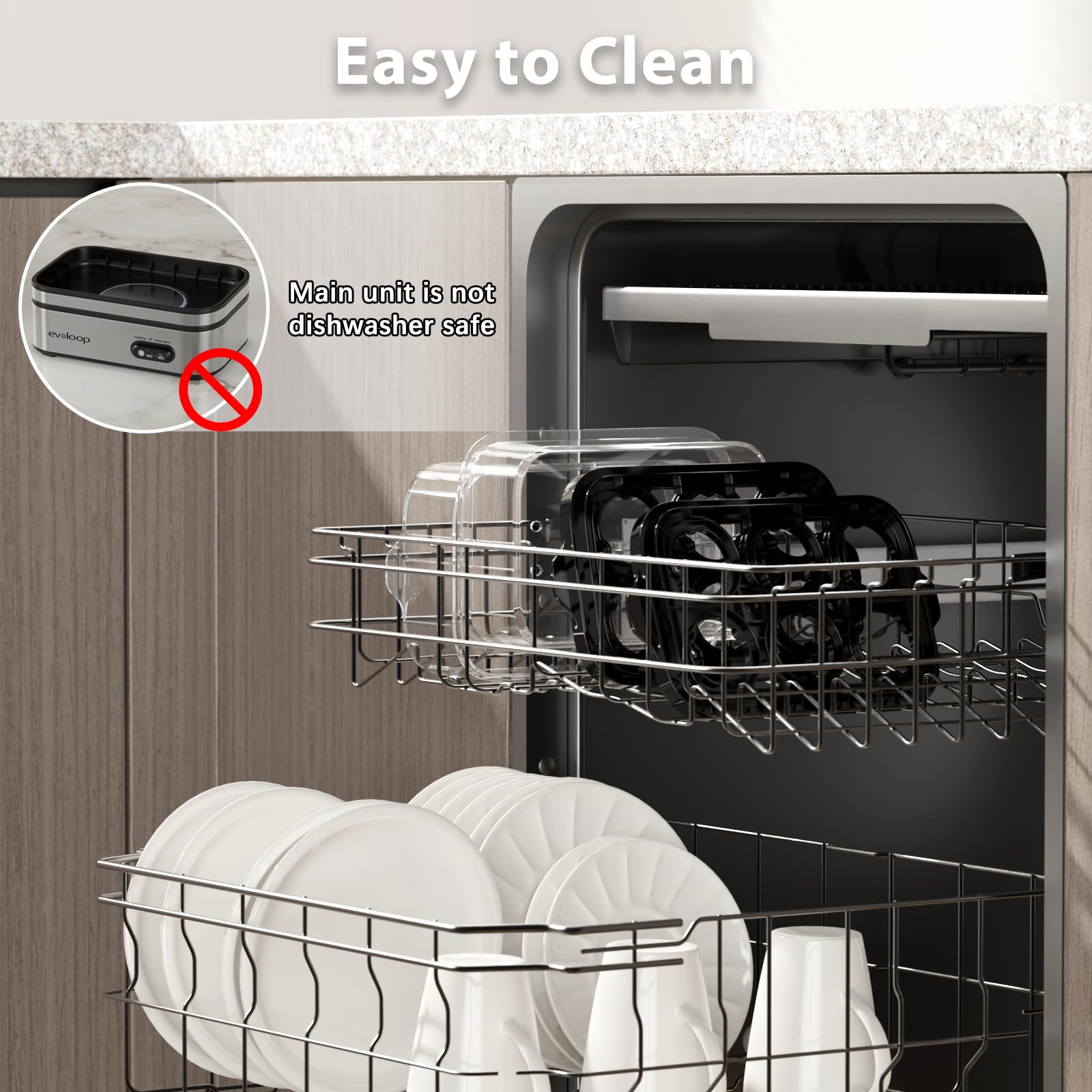 Evoloop compact dorm kitchen friendly footprint