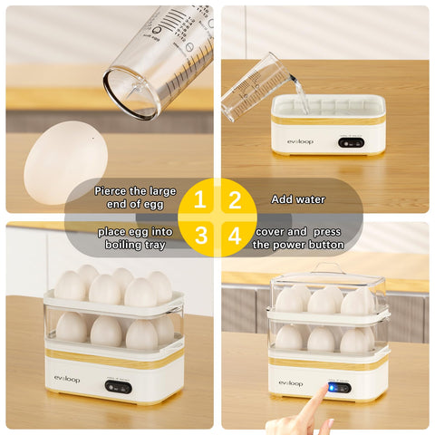 Evoloop dishwasher-safe parts simplify cleanup after meals