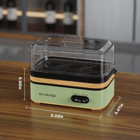 Evoloop BPA-free design supports safe, everyday cooking.