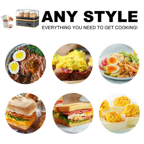 Evoloop Rapid Egg Cooker compact size ideal for dorms and travel