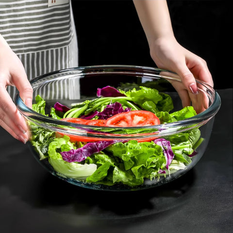 EWAFILU dough-proofing bowl shows rising dough in glass