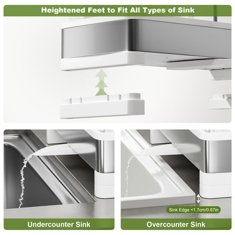 Ewaiira anti-slip base protects countertops during daily use.