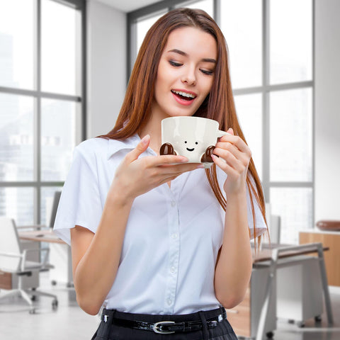 EWCEFIC 380ml capacity mug for daily beverages