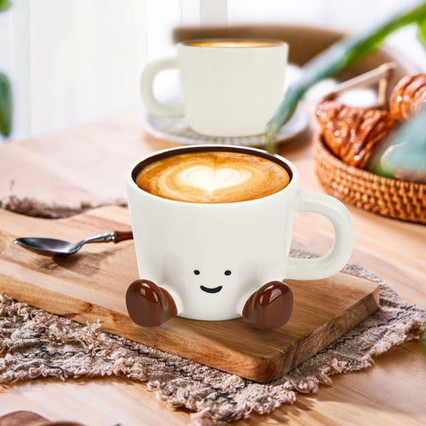 EWCEFIC mug in vibrant orange color for bright mornings