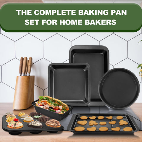 EWFEN 12-cup muffin pan with even-baking nonstick coating