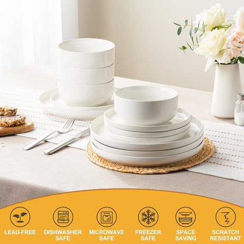Dishwasher-safe icon with EWFEN stoneware for convenient cleaning.