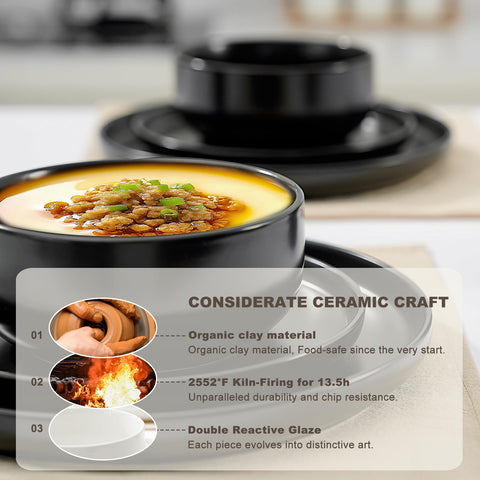 EWFEN dishwasher-safe set for easy cleaning in busy kitchens.