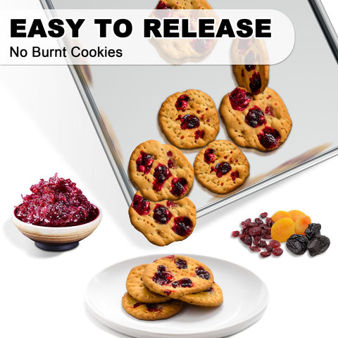 EWFEN nonstick finish helps easy release and quick cleanup.