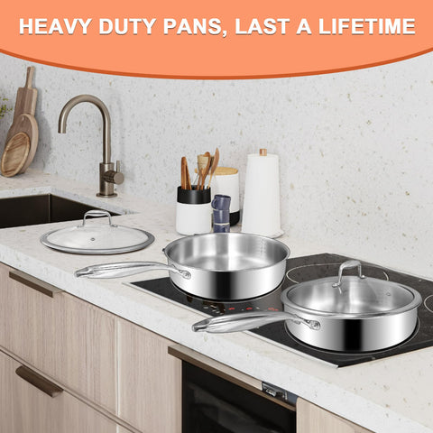 EWFEN lid included for covered simmering and faster finishing.