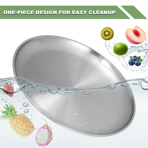 EWFEN matte finish plate resists fingerprints and water spots