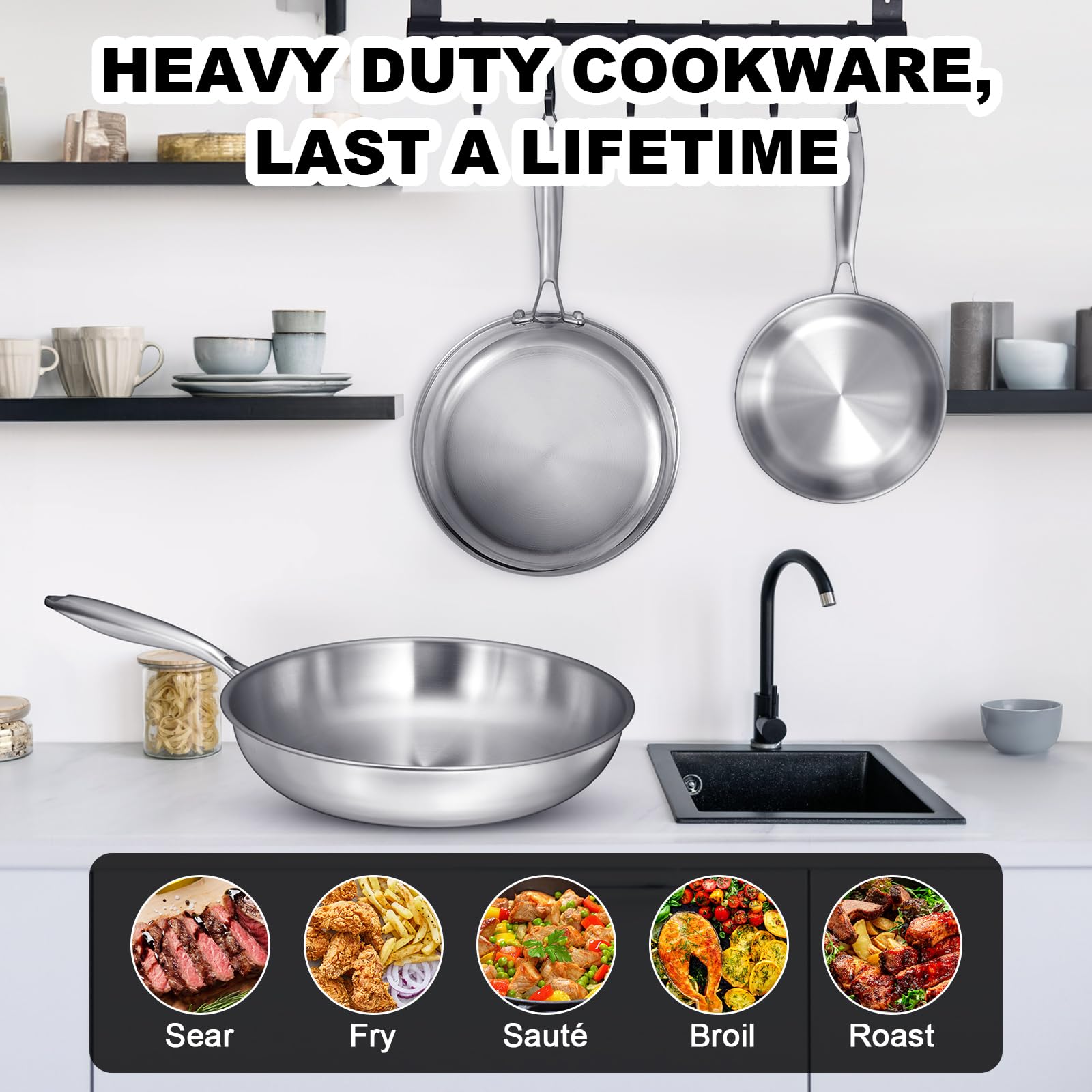 EWFEN mirror-finish exterior showcases dishwasher-safe convenience.