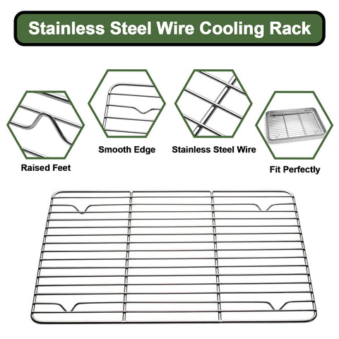 EWFEN non-stick surface reduces sticking and speeds cleanup after cooking.