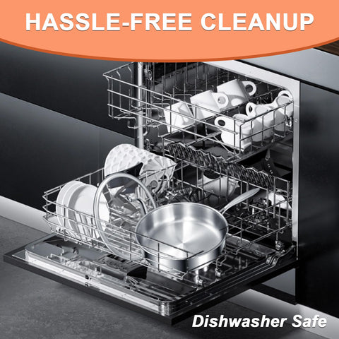 EWFEN oven-safe pan enabling finishing dishes in the oven.