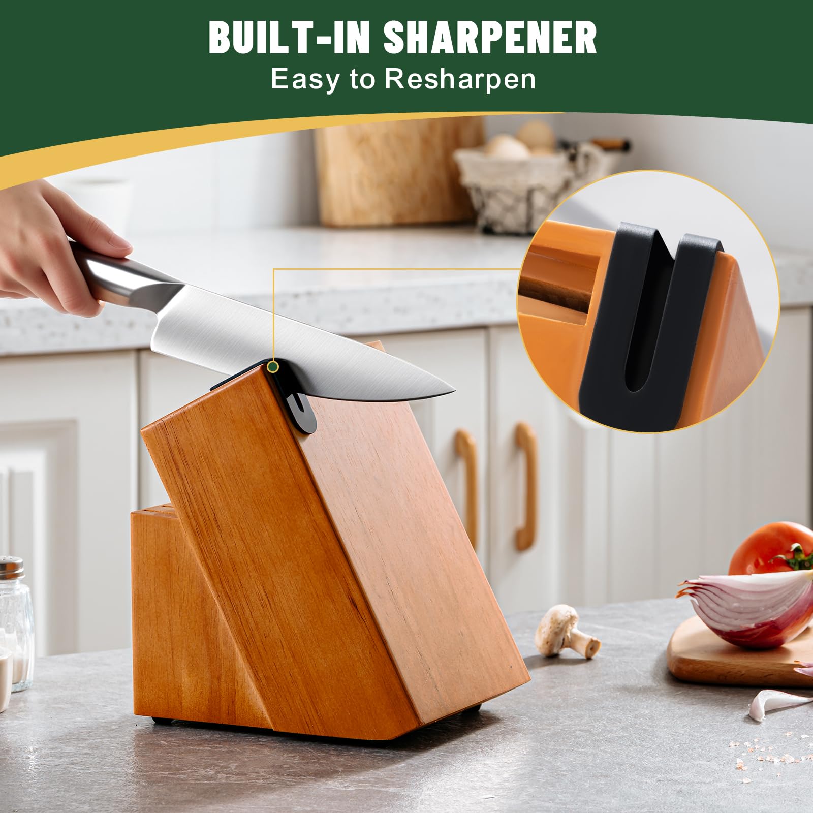 EWFEN 3.5-inch paring knife suitable for peeling and detail work.