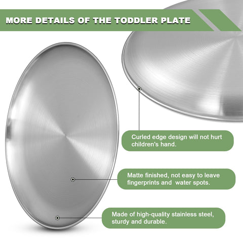 EWFEN shatterproof stainless plate demonstrates rugged travel use